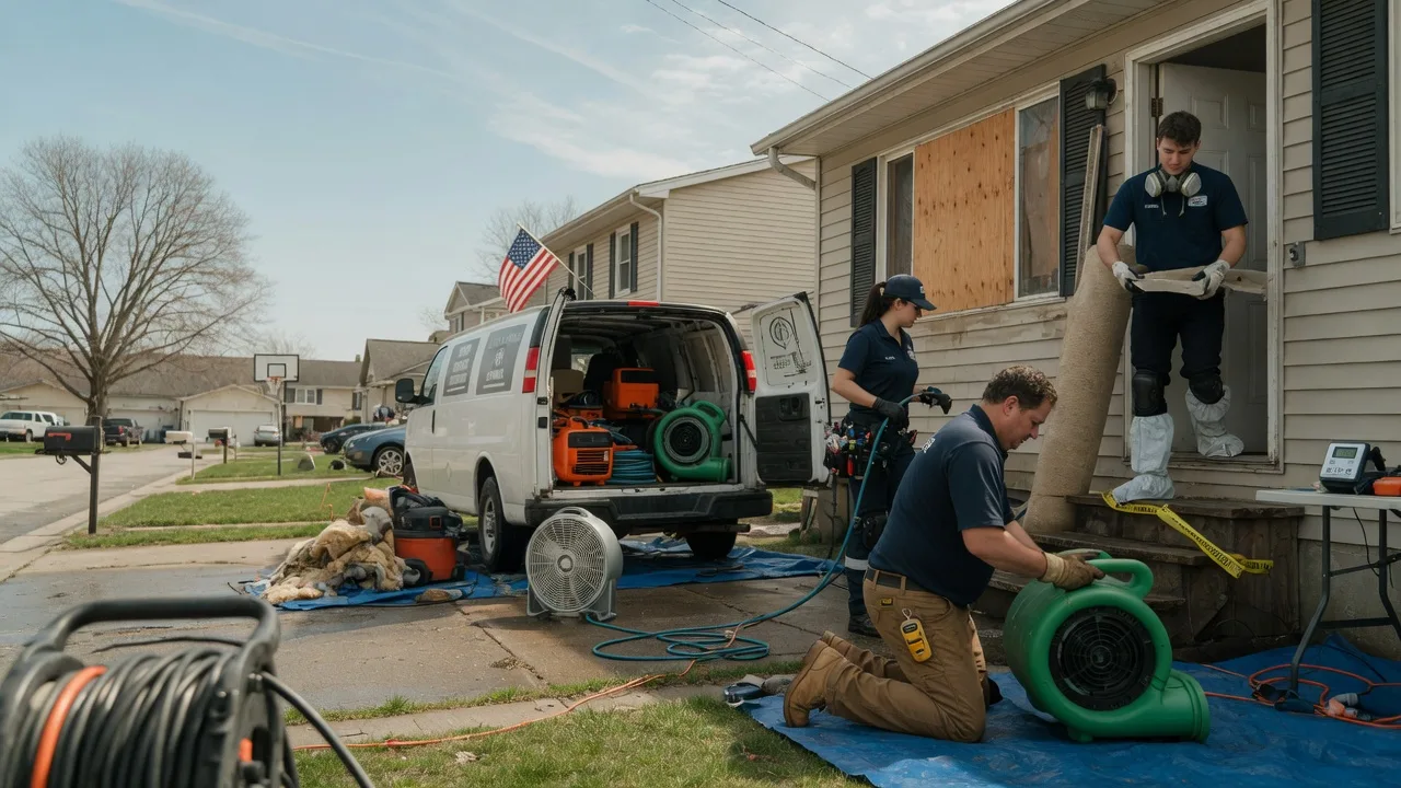 Water Damage Restoration in Poy Sippi, WI near me